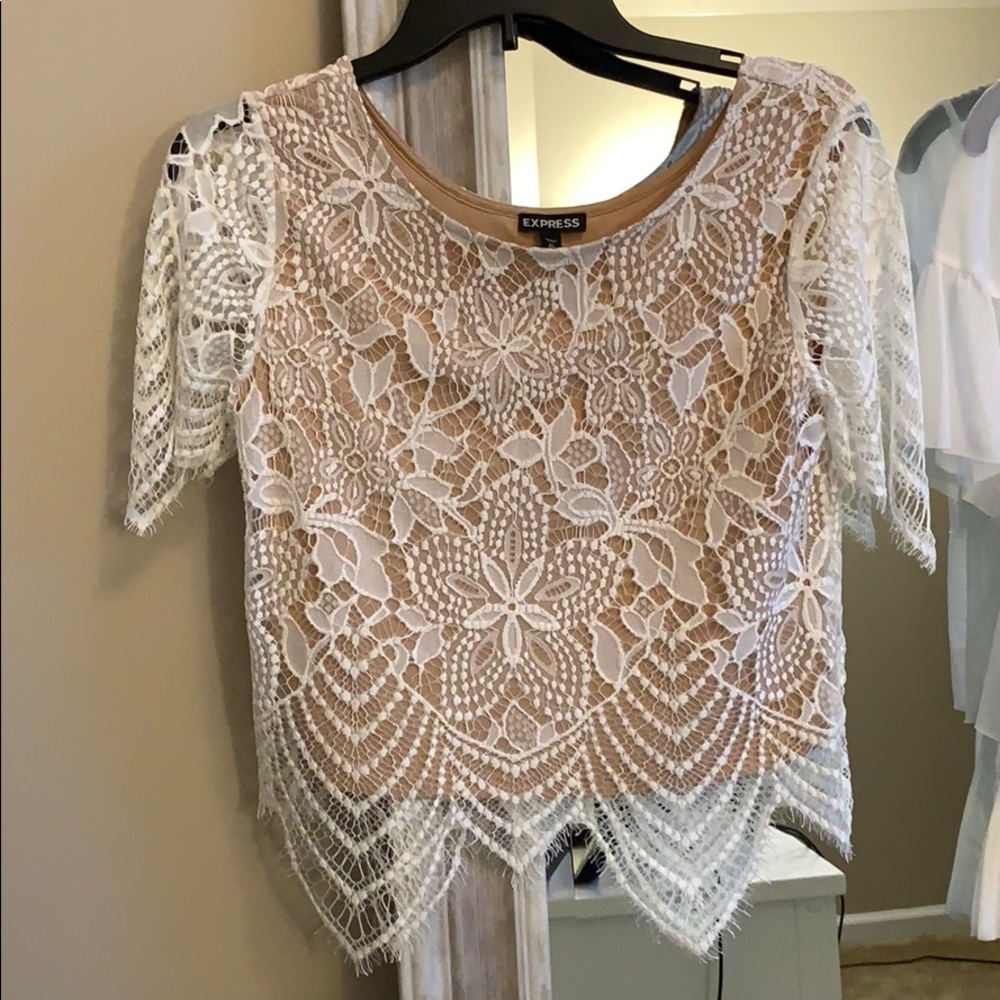 NEW with tags! Express Lace Top